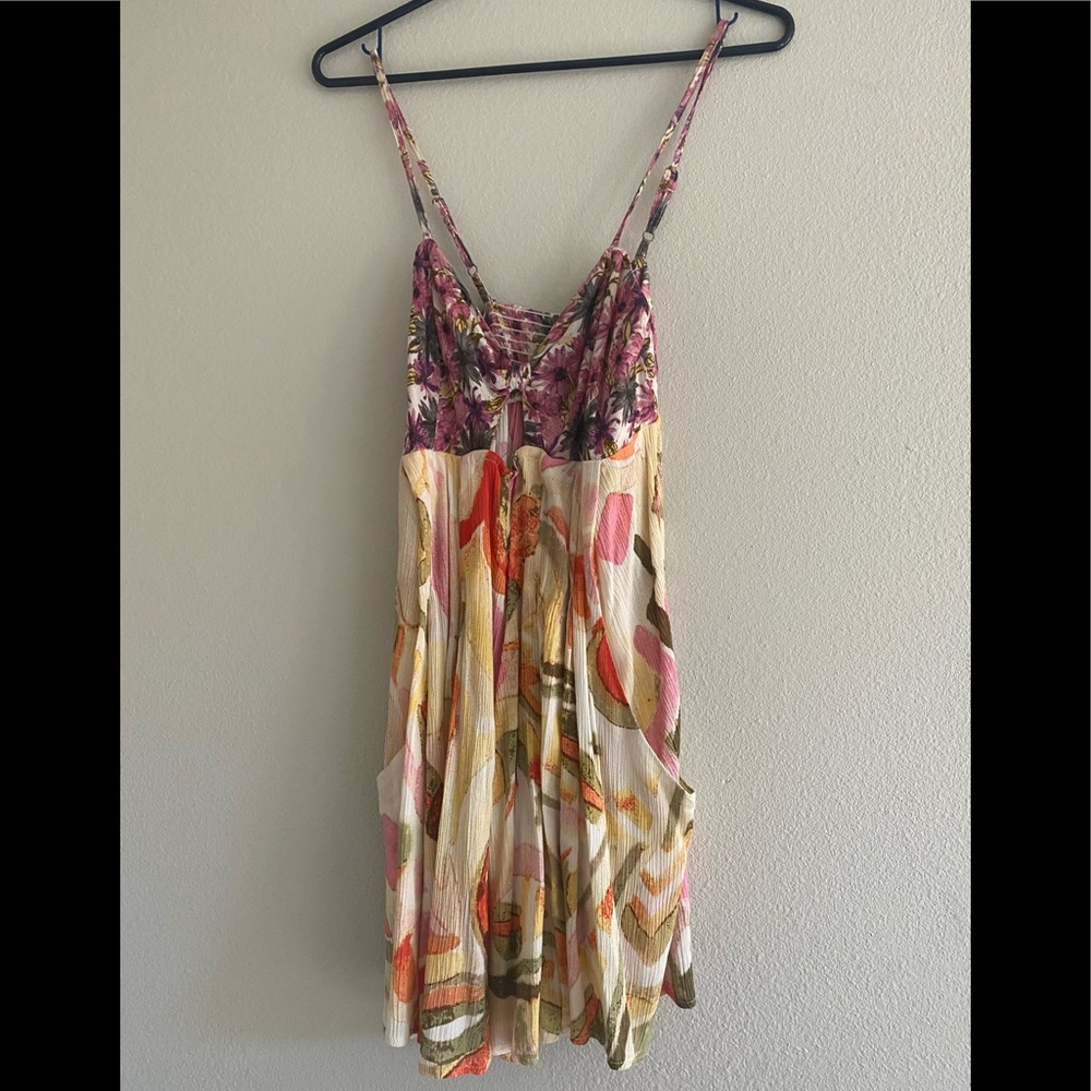 Free People shorts romper w pockets